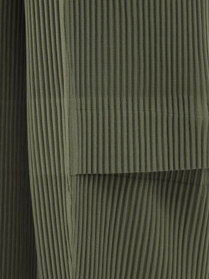 Men's Pleated Loose Cargo Pants With Elastic Drawstring Waist