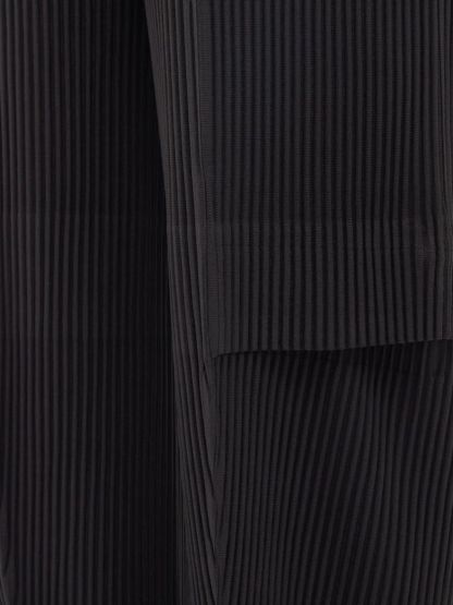 Men's Pleated Loose Cargo Pants With Elastic Drawstring Waist